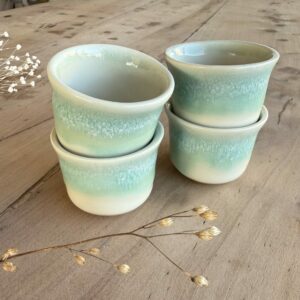 Tasse Expresso "Maldives" - Blanc