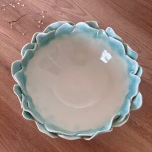 Saladier Porcelaine "Vagues"