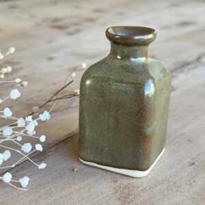 Mini Soliflore Carré - Brun