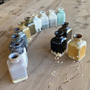 Mini Soliflore Carré - Mauve